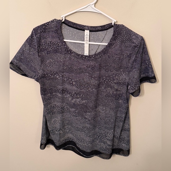 lululemon athletica Tops - Lululemon Serve Up Some Sun Top Size 10